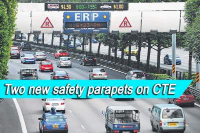 Two new safety parapets to be installed on CTE