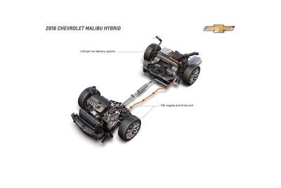 Chevrolet Malibu Hybrid derives technology from Volt