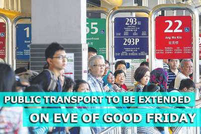 Train and bus services extended on eve of Good Friday