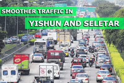 Road projects for smoother traffic in Yishun and Seletar