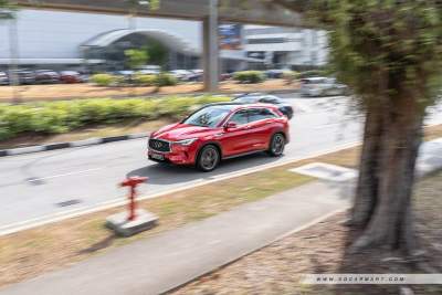 MCF checks out the Infiniti QX50