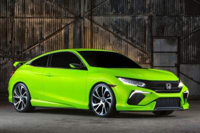 Honda debuts sporty Civic concept at the New York Auto Show