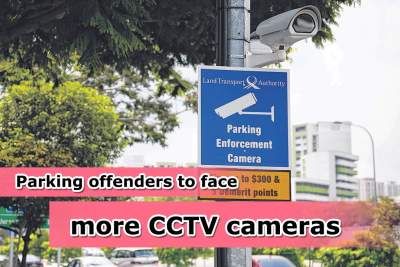 LTA to install CCTV cameras in 60 more locations to catch illegal parking