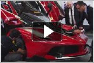 Ferrari shows us how the FXX K is made