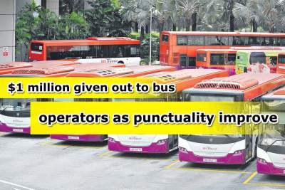 Transport operators get $1m in trial as buses run more punctually