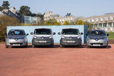 Renault selected for largest all-electric car club in Scotland