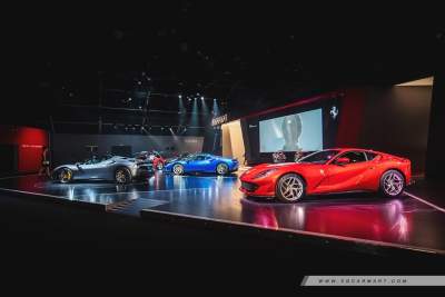Ferrari's universe of exclusivity and technology