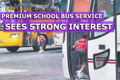 Strong demand for premium school bus service