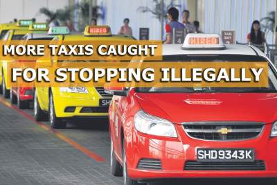 More taxis caught stopping illegally by CCTV cameras
