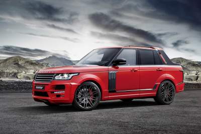 Brabus turns the Range Rover into a pickup truck