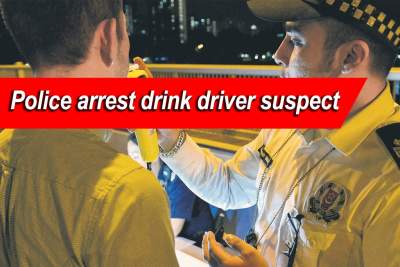 Drink driving suspect arrested after accident on Serangoon Road