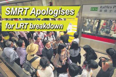 SMRT apologises for Bukit Panjang LRT disruption