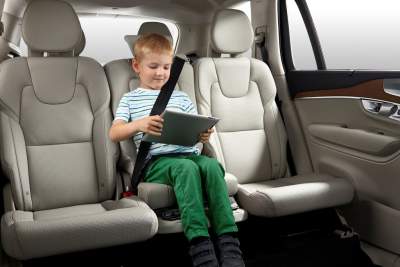 Volvo Cars celebrates 25th anniversary of the integrated booster cushion