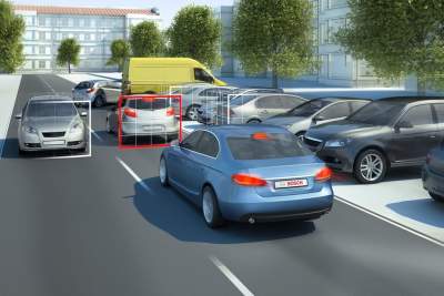 Bosch makes emergency braking possible using just a video sensor