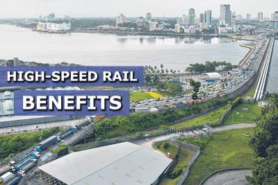 What are the consequences of building the high-speed rail?