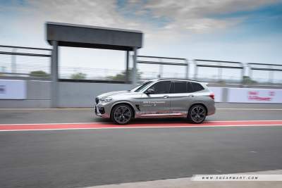 We take two BMW M SUVs to the track, because why not