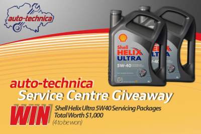 Win servicing packages worth $1,000 in our May Giveaway