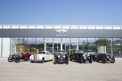 Famous heritage Bentley models hit international classic show circuit