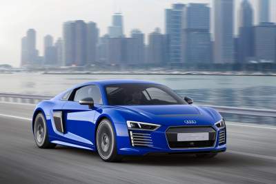 Audi showcases the high-tech R8 e-tron concept at CES Asia