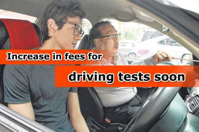 Traffic Police theory and practical test fees to increase from June