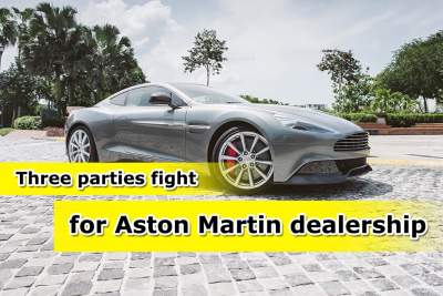Three parties eyeing Aston Martin dealership
