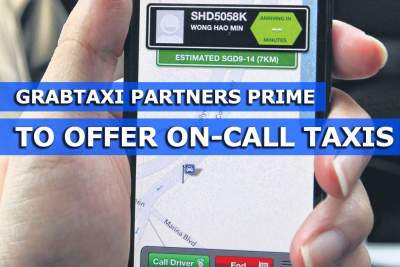 GrabTaxi's partnership with Prime offers on-call taxis