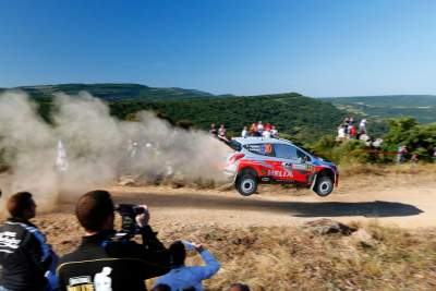 Hyundai Motorsport prepared for Rally Italia Sardegna