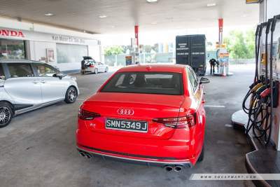 Going fast with the Audi S4 Sedan