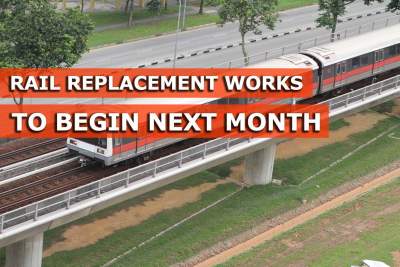 Replacement of power-supplying third rail to begin next month