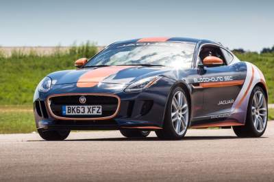 Jaguar F-TYPE performs mission critical parachute deployment test
