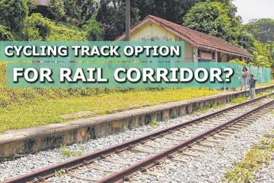 Possibility of cycling track on Rail Corridor raised by PM Lee