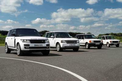 Range Rover celebrates 45 years of luxury, design and innovation