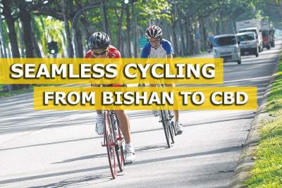 Uninterrupted cycling route from Bishan to CBD