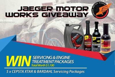 Win servicing and engine treatment packages worth $1,100 in our July Giveaway
