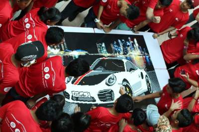 Online auction of Porsche replica helped raise $140k for charity