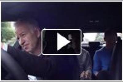 Tennis champion John McEnroe plays the role of 'The Secret Chauffeur'