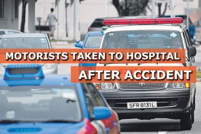 Accidents on ECP cause traffic jam
