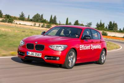 Water injection system fitted in BMW 1 Series prototype
