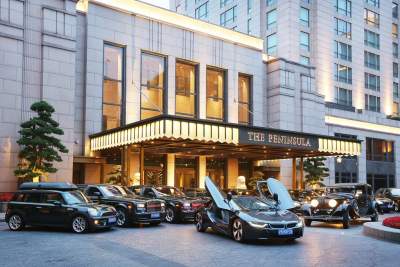 First five-star hotel to feature BMW i8 in its fleet