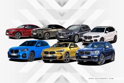 The BMW X family comes out to play