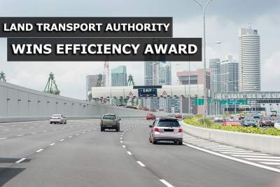 The Land Transport Authority wins award for improving efficiency