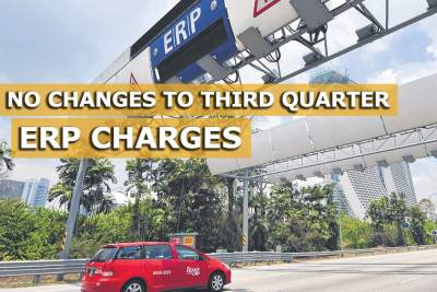ERP charges to stay the same for third quarter of 2015
