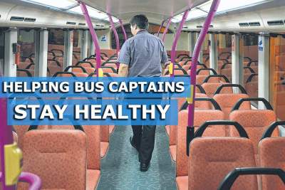 New workplace health programme for bus captains