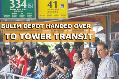 Tower Transit takes over Bulim Depot from LTA