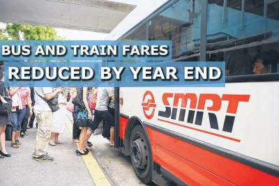 Bus and train fares to be reduced by year end