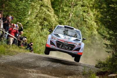 Hyundai Motorsports claims fourth place in tough Rally Finland