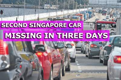 Second Singapore car reported missing in Johor Bahru