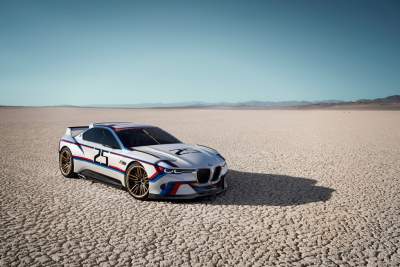 World premiere of the BMW 3.0 CSL Hommage R at 2015 Pebble Beach
