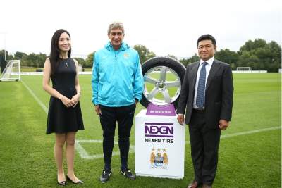 Nexen Tire signs official partnership with Manchester City Football Club