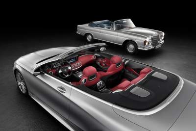 Mercedes-Benz releases first official picture of the 2016 S-Class Cabriolet